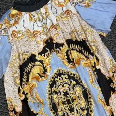 Zara Desenli Elbise 9 yaş