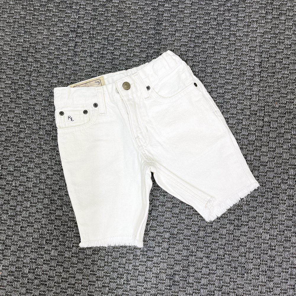 Ralph Lauren Beyaz Denim Şort 4 yaş