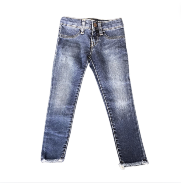 Ralph Lauren Paçası Püsküllü Dar Denim Pantolon 4 yaş