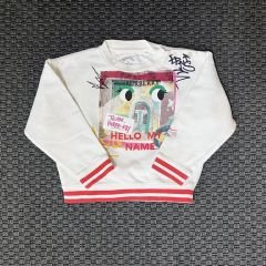 Burberry Kırmızı Şeritli Sweatshirt 3 yaş