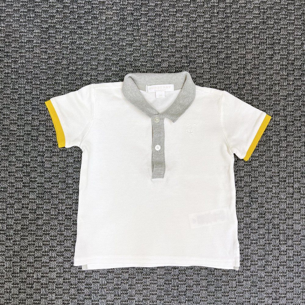Burberry Gri Sarı Beyaz tshirt 18 ay