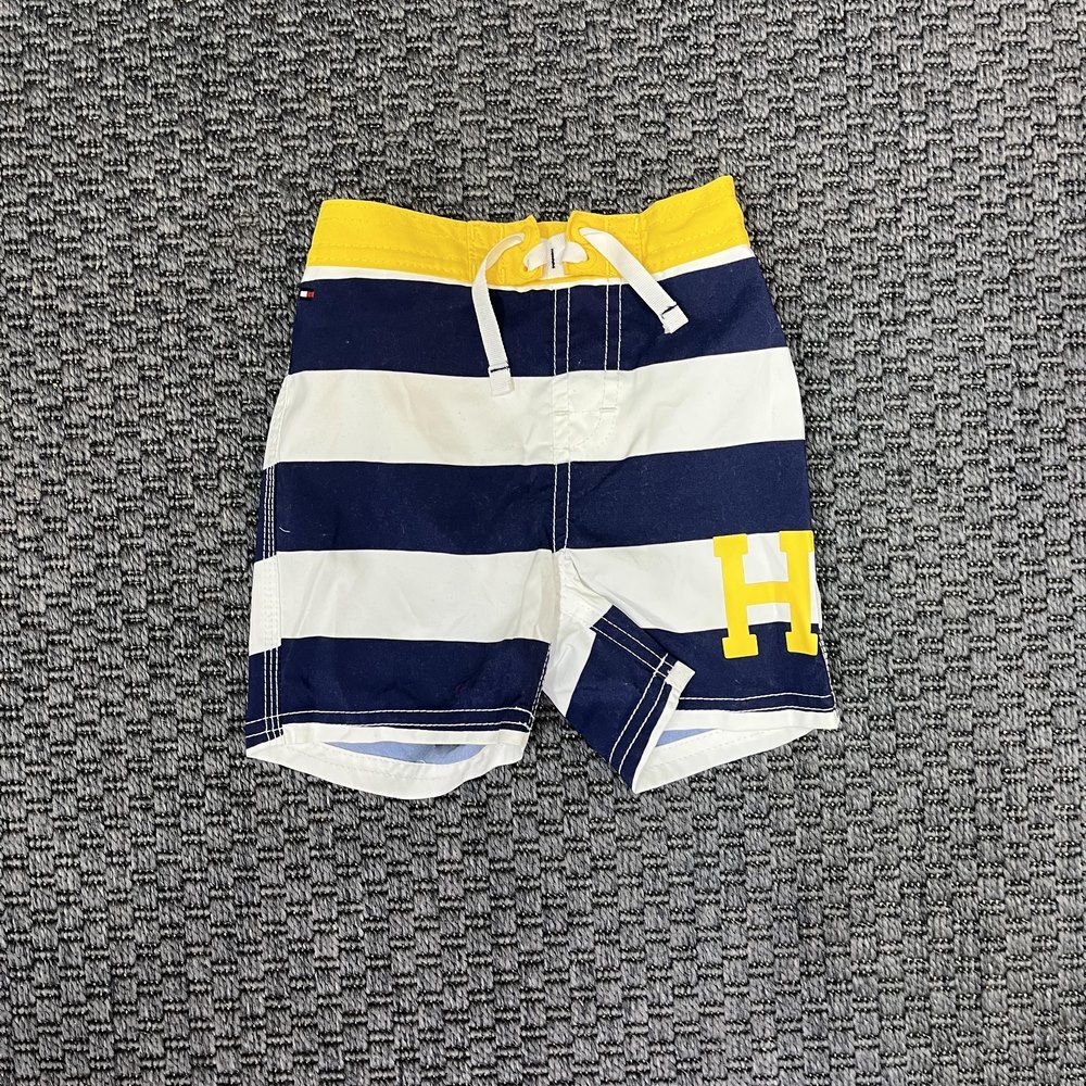 Tommy Hilfiger Sarı Lacivert Beyaz Mayo 18 ay
