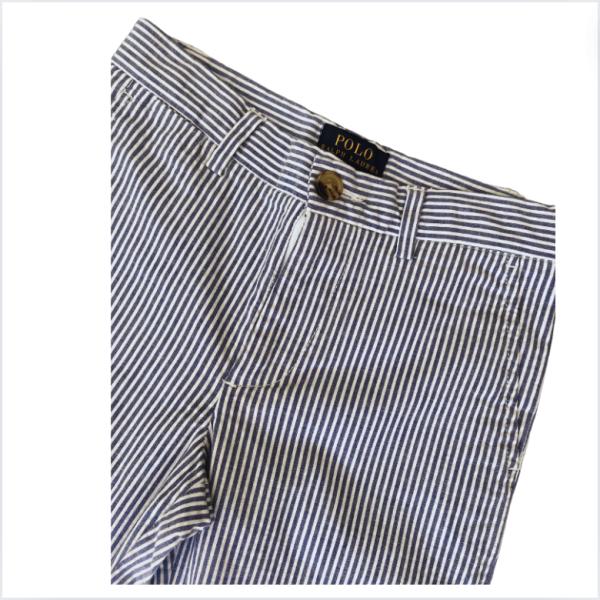 Ralph Lauren Lacivert Beyaz Çizgili Pantolon 6 yaş