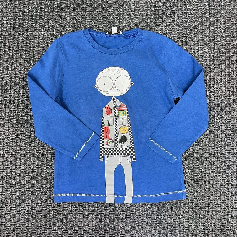 Marc Jacobs Mavi Uzun Kollu Tshirt 4 yaş