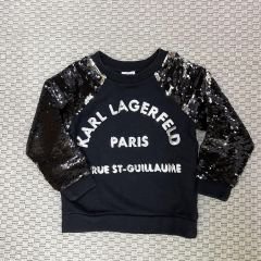 Karl Lagerfeld Siyah Sweatshirt 3 yaş