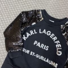Karl Lagerfeld Siyah Sweatshirt 3 yaş