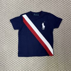 Ralph Lauren Lacivert Kırmızı Beyaz tshirt 18 ay