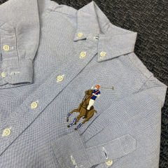 Ralph Lauren Mavi Gömlek 9 ay