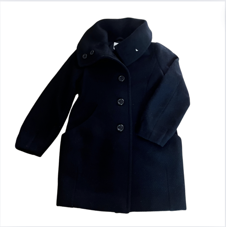 Armani Junior Siyah Palto yılbaşı