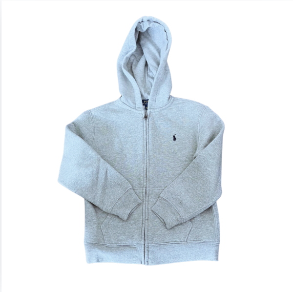 Ralph Lauren Gri Hoodie 7 yaş