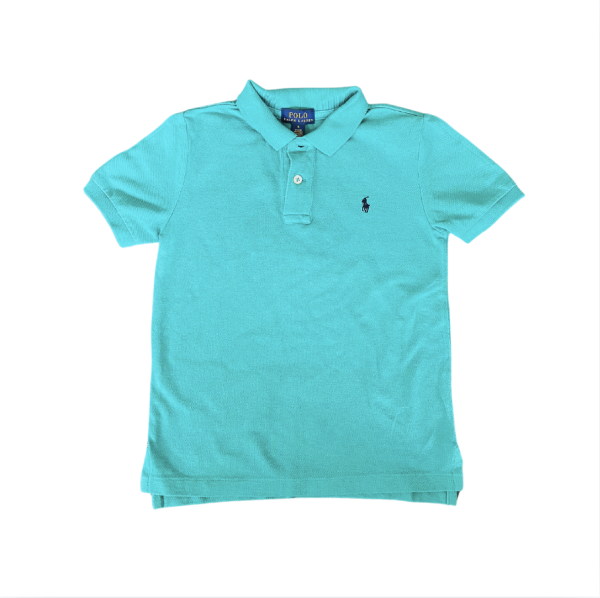 Ralph Lauren Yeşil Mavi Tshirt 6 yaş
