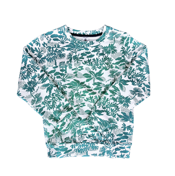 Petit Bateau Sweatshirt 8 yaş yepyeni