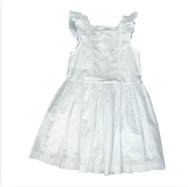 Petit Bateau beyaz elbise 8 yaş