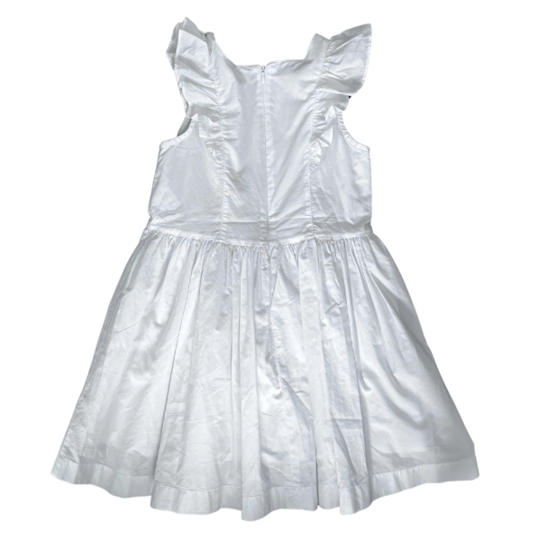 Petit Bateau beyaz elbise 8 yaş