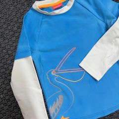 Sunuva Güneş Koruyuculu Deniz Tshirtü 3-4 yaş