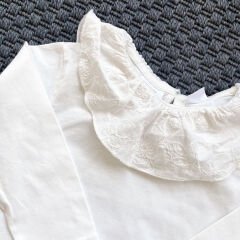 Zara Yakası işlemeli Tshirt 18-24 ay