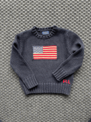 Ralph Lauren Bayraklı kazak 4 yaş