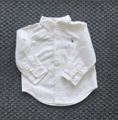 Ralph Lauren Beyaz Gömlek 18 ay