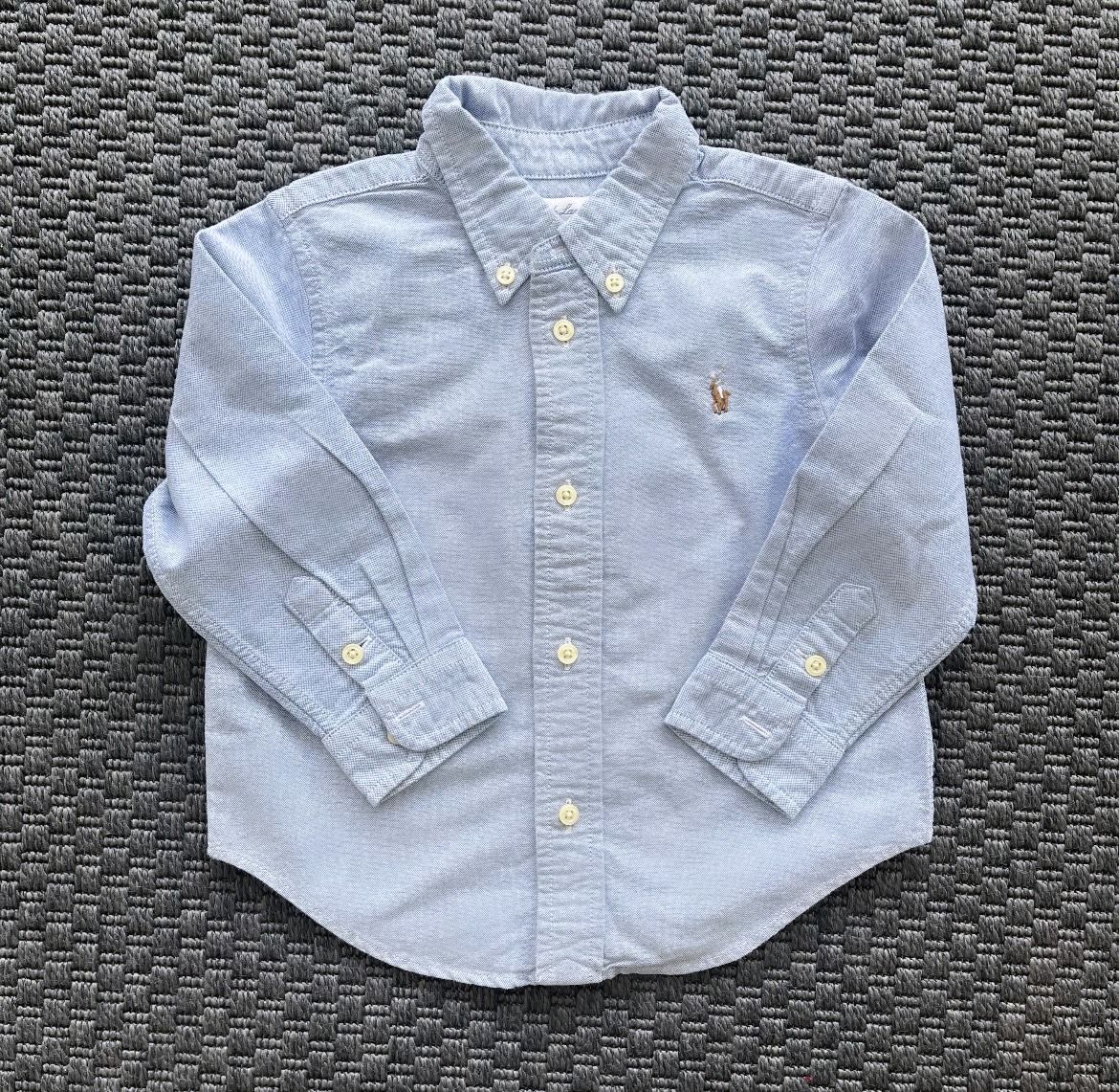 Ralph Lauren Mavi Gömlek 24 ay