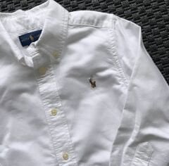 Ralph Lauren Beyaz Gömlek 7 yaş
