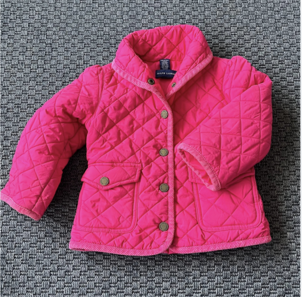 Ralph Lauren Pembe ceket 2 yaş