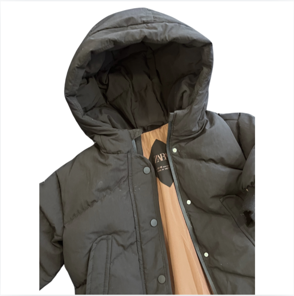 Zara Siyah Puffer mont 12 18 ay