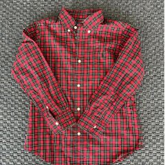 Ralph Lauren Kırmızı Ekoseli Gömlek 6 yaş yılbaşı