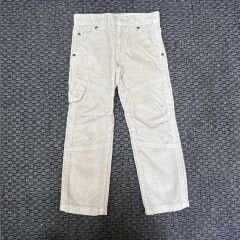 The Little White Company Bej Kadife Pantolon 3-4 yaş yılbaşı