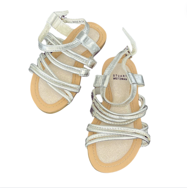 Stuart Weitzman Gümüş Sandaletler (ETİKETLİ)  27 numara