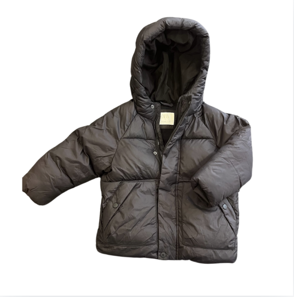 Zara siyah Puffer mont 2 3 yaş