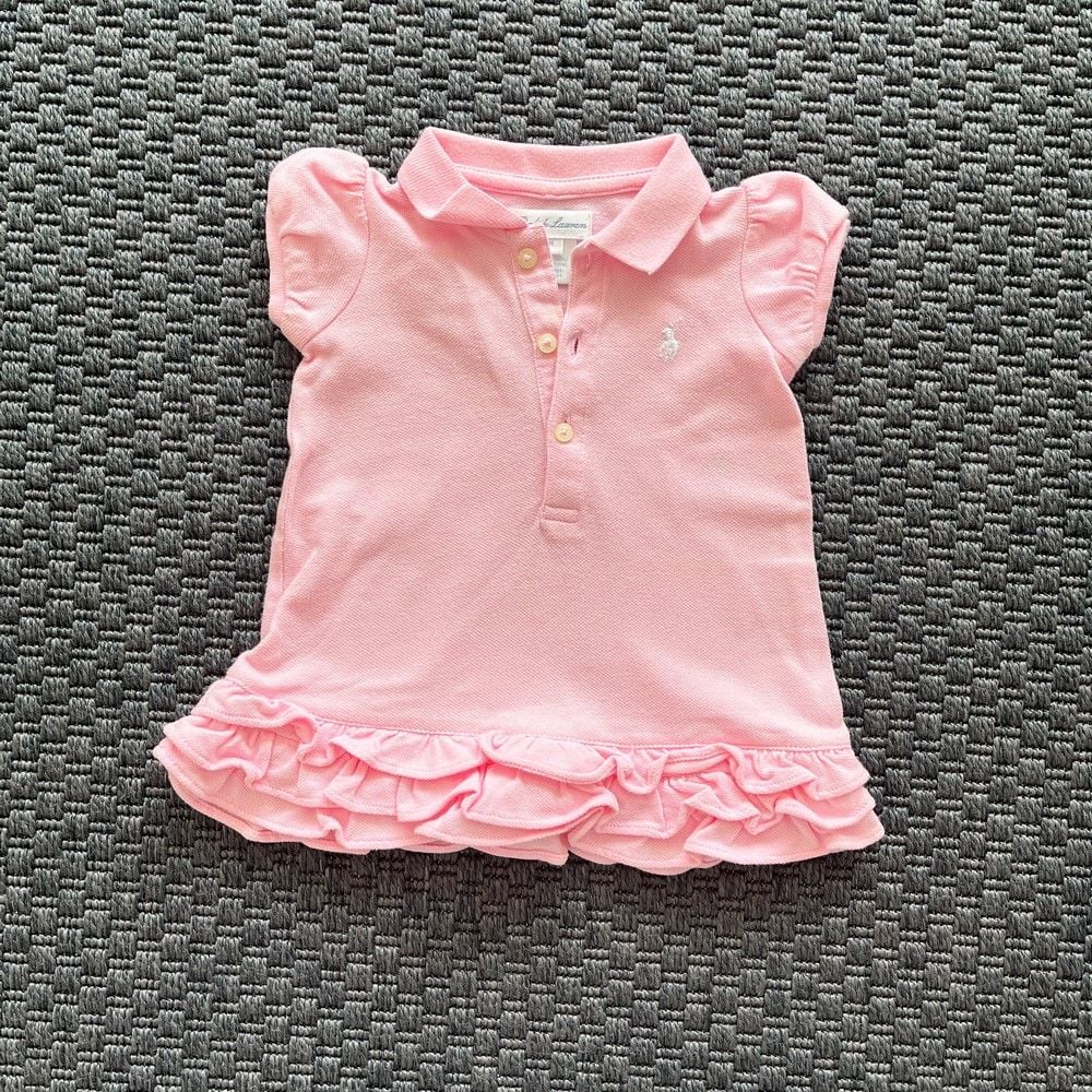 Ralph Lauren Pembe Elbise 3 ay