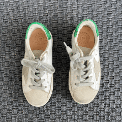 Golden Goose arkası Yeşil Payetli Ayakkabılar 26 numara