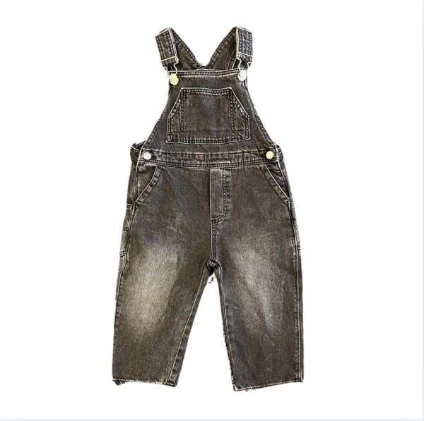 Zara Siyah Denim tulum 2 3 yaş