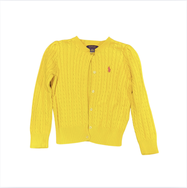 Ralph Lauren Sarı Hırka 4 yaş kazak