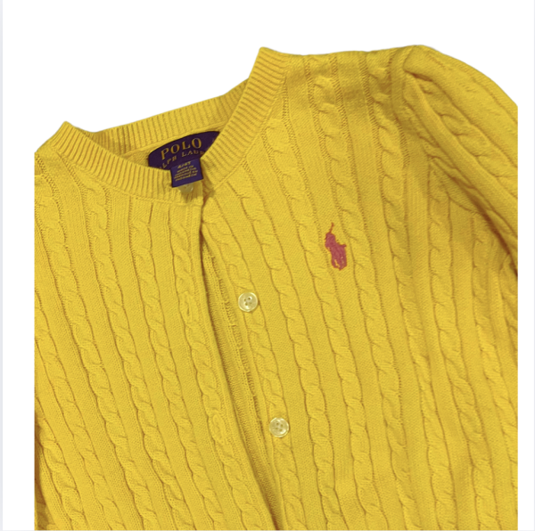 Ralph Lauren Sarı Hırka 4 yaş kazak