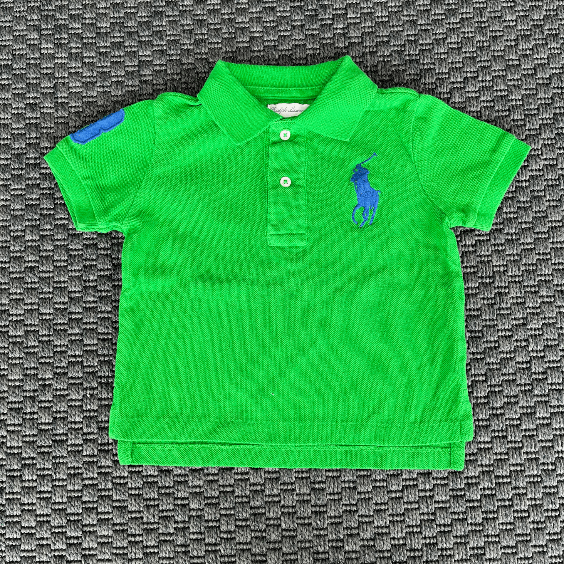 Ralph Lauren Yeşil Polo Yaka T shirt 12 ay