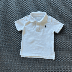 Ralph Lauren Polo Yaka Beyaz T shirt 24 ay