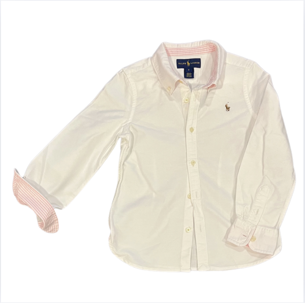 Ralph Lauren Beyaz Gömlek 6 yaş