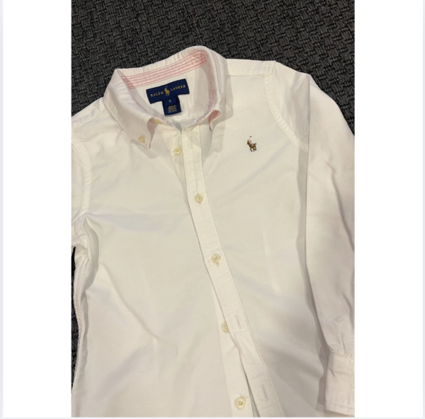 Ralph Lauren Beyaz Gömlek 6 yaş