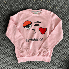 Fendi Pembe Sweatshirt 10 yaş