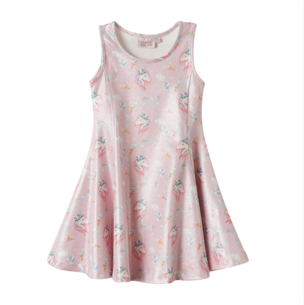 Miss Muse Unicorn Elbise 5 6 YAŞ