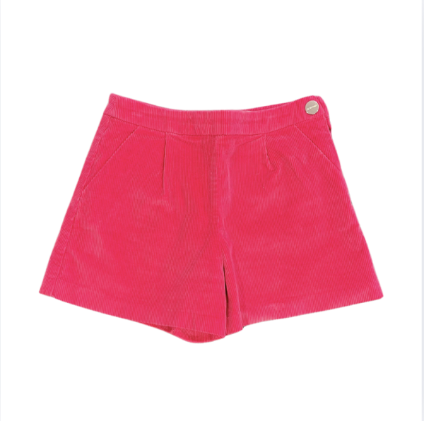 Jacadi Pembe Kadife Şort 8 yaş