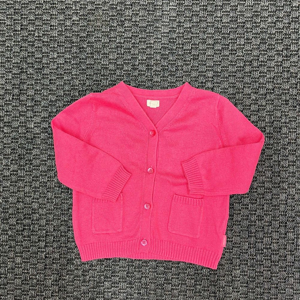 Gap Pembe Cepli Hırka 6-12 ay kazak