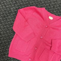 Gap Pembe Cepli Hırka 6-12 ay kazak