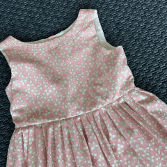 Bon Point Pembe Gold Simli Elbise 6 yaş