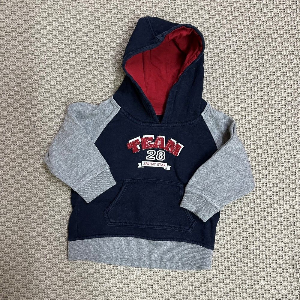 Mothercare Lacivert Gri Kırmızı Sweatshirt 2-3 yaş