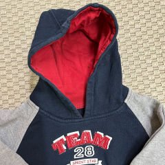 Mothercare Lacivert Gri Kırmızı Sweatshirt 2-3 yaş