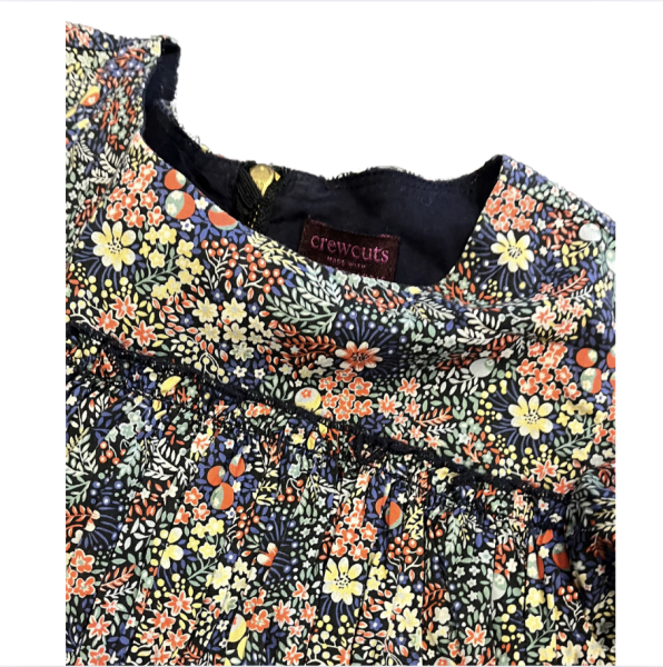 CrewCuts Çiçekli Elbise 4 yaş
