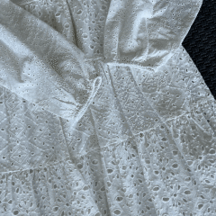 Zara Etiketli Beyaz Elbise 8 yaş