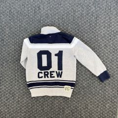 Tommy Hilfiger Gri Lacivert Hırka 3 yaş